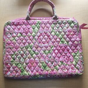 VGC Vera Bradley laptop bag pink